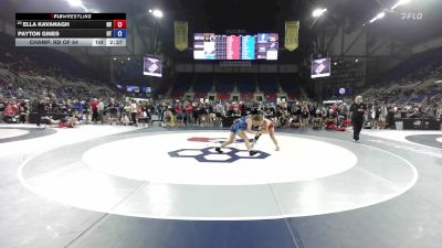 110 lbs Champ. Rd Of 64 - Ella Kavanagh, NV vs Payton Gines, UT