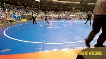 75 lbs Quarterfinal - Lucas Saavedra, WolfPack Wrestling Academy vs Oz Bellamy, Force Elite