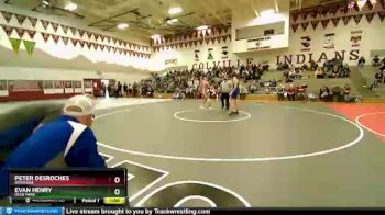 138 lbs 3rd Place Match - Peter Desroches, Riverside vs Evan Henry, Deer Park