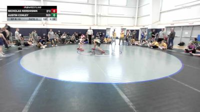 96 lbs Final - Nicholas Kershisnik, EP Rattlers-MS vs Austin Conley, Patriots Wrestling Club-MS