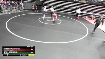 6A 235 lbs Semifinal - Sam Mccormick, Herriman vs Hannah Whitlock, Mountain Ridge