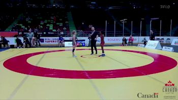 46kg Round 2 - Adsaya Piranavan, Team Impact WC vs Emerald Kingsbury, Oromocto WC