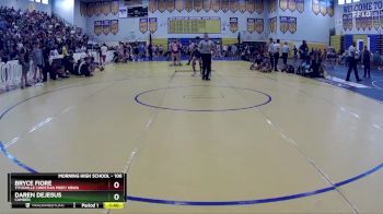 106 lbs Champ. Round 2 - Daren DeJesus, Camden vs Bryce Fiore, Titusville Christian Prep/ NBWA