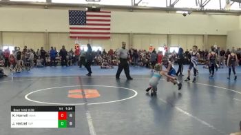 61 lbs Prelims - Kameron Harrell, Team VAWA ES vs Jackson Hetzel, Washington Twp. Minutemen ES