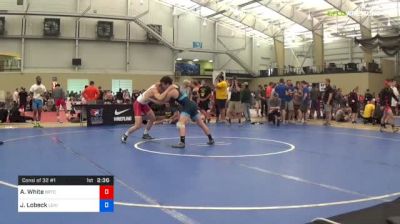 65 kg Consi Of 32 #1 - Alec White, Boilermaker RTC vs Joe Lobeck, Lehigh Valley Wrestling Club