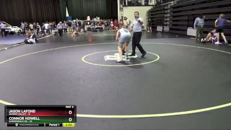 175 lbs Placement - Jason Lafond, Shades Valley vs Connor Howell, Gardendale Hs