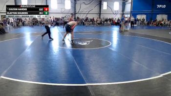 Silver 157 lbs Champ. Round 2 - Clayton Solberg, Wisconsin-Eau Claire vs Colton Havens, Cortland State