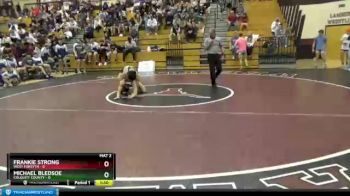 145 lbs 2nd Wrestleback (8 Team) - Frankie Strong, West Forsyth vs Michael Bledsoe, Colquitt County