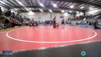 45 lbs Consolation - Baker Dunn, Barnsdall Youth Wrestling vs Kase Zappone, Barnsdall Youth Wrestling