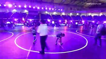 65 lbs Rr Rnd 1 - Reid Carson, Texas Takedown Academy vs Zechariah Davis, CES Wr Ac