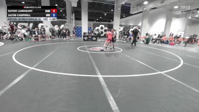 Champ. Round 1 - Kaysic Lundquist, Big Cat Wrestling Club vs Jacob Campbell, MWC Wrestling Academy