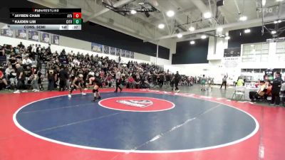 113 lbs Cons. Semi - Jayren Chan, Ayala vs Kaiden Lim, Citrus Valley