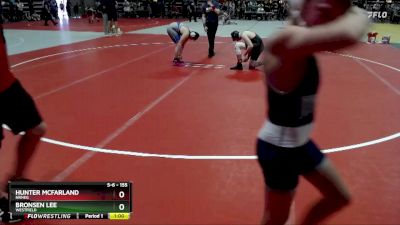 155 lbs Cons. Round 3 - Bronsen Lee, Westfield vs Hunter McFarland, NRHEG