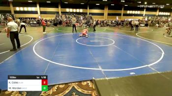 109 lbs Semifinal - Kaura Coles, Alavanca vs Madison Worden, Gold Rush Wr Ac