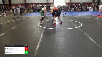 150 lbs Consi Of 8 #2 - Matteo Dellipaoli, Long Branch vs Izael Moya, Kearny