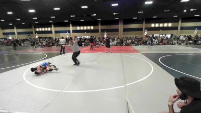 54 lbs Consi Of 8 #1 - Liam Baker, Savage House WC vs Ray Lopez, Total Kaos WC