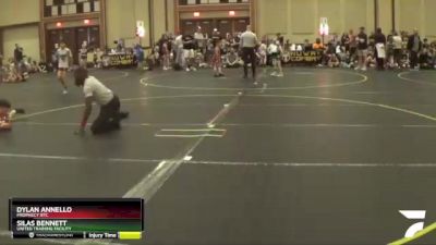 70 lbs Semifinal - Silas Bennett, United Training Facility vs Dylan Annello, Prophecy RTC