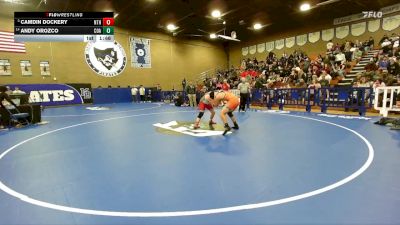 175 lbs Champ. Round 2 - Camdin Dockery, North vs Andy Orozco, Coalinga