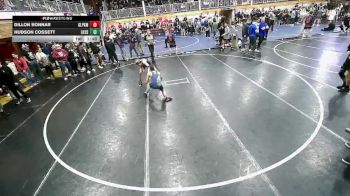 126 lbs Cons. Round 2 - Hudson Cossett, Lakeside vs Dillon Bonnar, Glacier Peak