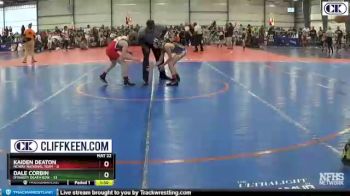 96 lbs Round 2 (6 Team) - Dale Corbin, Dynasty Death Row vs Kaiden Deaton, NCWAY National Team