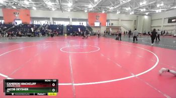 125 lbs Cons. Round 3 - Cameron Hinchcliff, Oneonta State vs Jacob Deysher, RIT