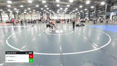 195 lbs Consi Of 16 #1 - Marc Pineiro, MA vs Zack Wilson, NY