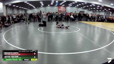59 lbs Cons. Round 2 - Bransyn Smith, Richlands Wrestling Club vs Axton Viscome, Great Neck Wrestling Club