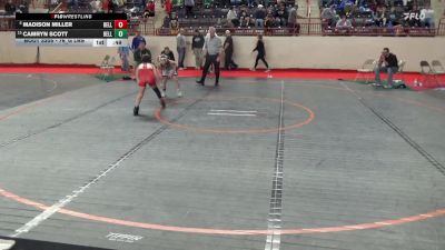 76_G lbs Consolation - Madison Miller, Belle Vernon vs Camryn Scott, Bellefonte
