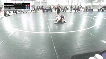 U15 Women - 54 lbs Cons. Round 6 - Finley Evjen, SD vs Zaylyn Woods, TX