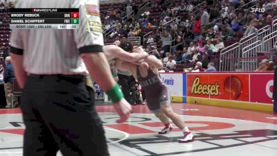 285 lbs Consi 5 - Brody Rebuck, Shikellamy vs Daniel Schiffert, Freedom