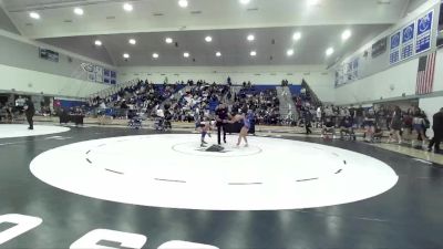 124 lbs 1st Place Match - Haley Narahara, Menlo College vs Vanessa Alvarado, Westcliff University