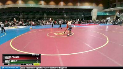 190 lbs Cons. Round 6 - Colin Denny, Folsom vs Xavier Franco, Central