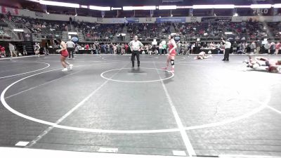 162.4 lbs Semifinal - Camryn Strohman, Katy Area Wrestling Club vs Aryana Davis, 2TG