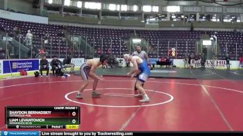 160 lbs Champ. Round 1 - Liam Levantovich, Horseheads Sr HS vs Shaydon Bernadskiy, Tottenville-PSAL