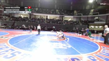 190-2A 1st Place Match - Demond Hutchins, Miller Grove vs Kaleo Willcoxson, Morgan County