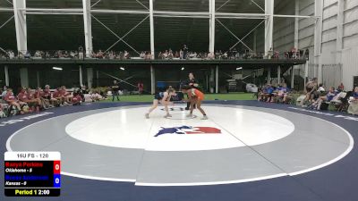 120 lbs Raeya Perkins, Oklahoma vs Reese Anderson, Kansas