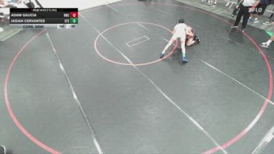 120 lbs Cons. Semi - Adam Galicia, Reign Wrestling Club vs Jasiah Cervantes, Beat The Streets-Oxnard