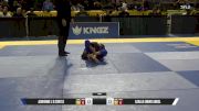 Azalea Emiko Angel vs Adrienne L S Cortez 2025 Pan Kids Jiu-Jitsu IBJJF Championship
