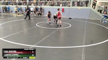 84 lbs Champ. Round 1 - Landon Lowery, Interior Grappling Academy vs Cael Gesford, Chugach Eagles Wrestling Club