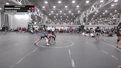 110 lbs Round 1 (6 Team) - Nabhanya Dhiman, Lady Assassins vs Fallon Dames, POWA