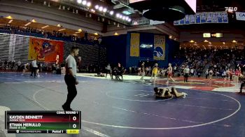 175 lbs Cons. Round 1 - Ethan Merullo, Frank W Cox vs Kayden Bennett, Sussex Tech
