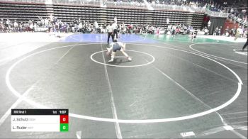 123 lbs Rr Rnd 1 - Jonah Schulz, Cody WC vs Logan Ruder, Victory WC