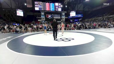 120 lbs Champ. Rd Of 64 - Amelia Mitchell, IN vs MacKenzie Harris, TX