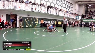 144 lbs Cons. Round 5 - Kane Hay, Galion vs Omar Leon, Springfield (Akron)