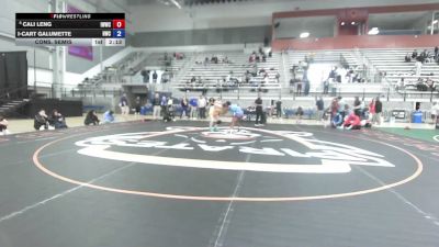 55 kg Cons. Semis - Cali Leng, Iowa Womens Wrestling Club vs I-Cart Galumette, Hornets Wrestling Club