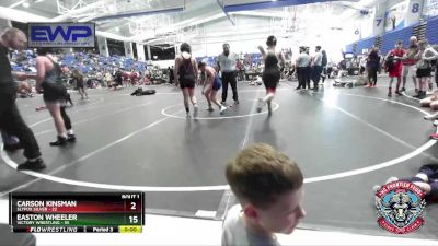 130 lbs Semis (4 Team) - Kash Wendland, Slyfox Silver vs Benjamin Wierzbicki, Victory Wrestling