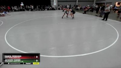 175 lbs Cons. Round 5 - Maikol Perdomo, Eagle Empire Wrestling vs Jackson Zaeske, Thunderbird Wrestling Club