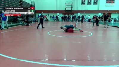 174 lbs Champ. Round 2 - Logan Lewi, Pacific (OR) vs Bridger Foss, Southern Oregon