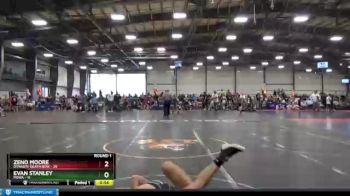 115 lbs Round 1 (6 Team) - Zeno Moore, Dynasty Death Row vs Evan Stanley, POWA