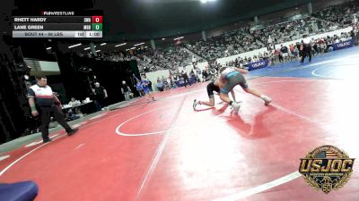 98 lbs Round Of 16 - Rhett Hardy, Shelton Wrestling Academy vs Lane Green, Mighty Bluebirds